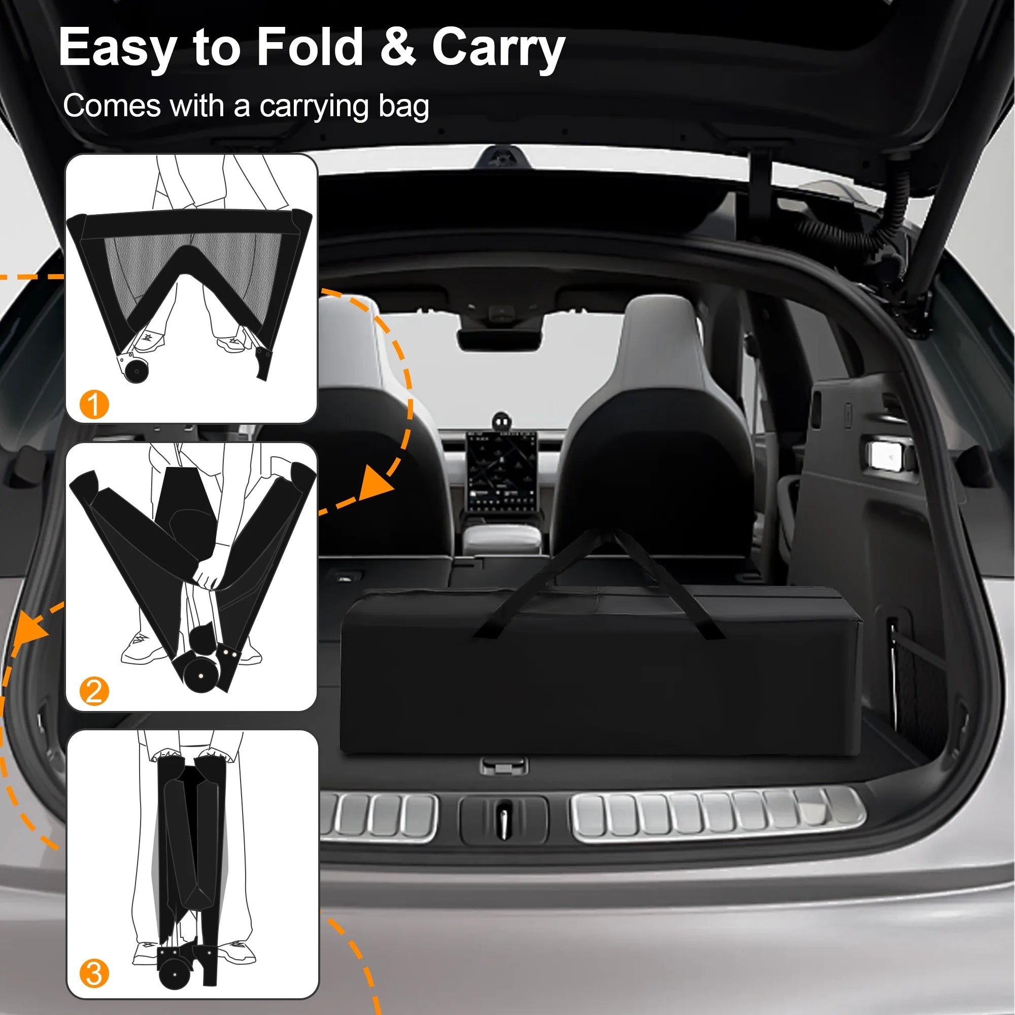 Baby Playards, Foldable Nursery Center Playpen and Toy Mobile, Portable Travel Bassinet, Locking Wheels, Gray