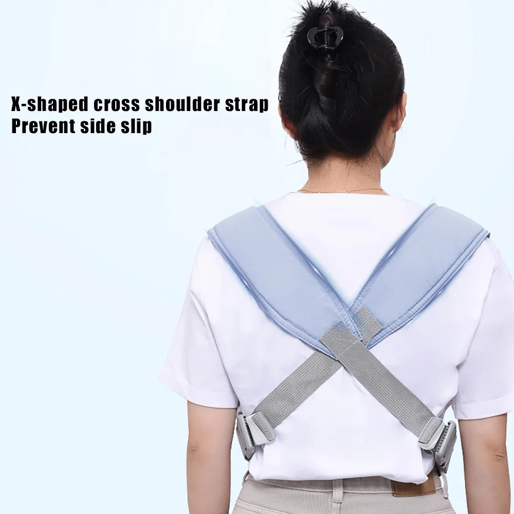 Baby Carrier Newborn to Toddler,4-In-1 Baby Ergonomic and Cozy Adjustable Lightweight Infant Carrier,Newborn Baby Carrier for 8-32 Lbs,Blue