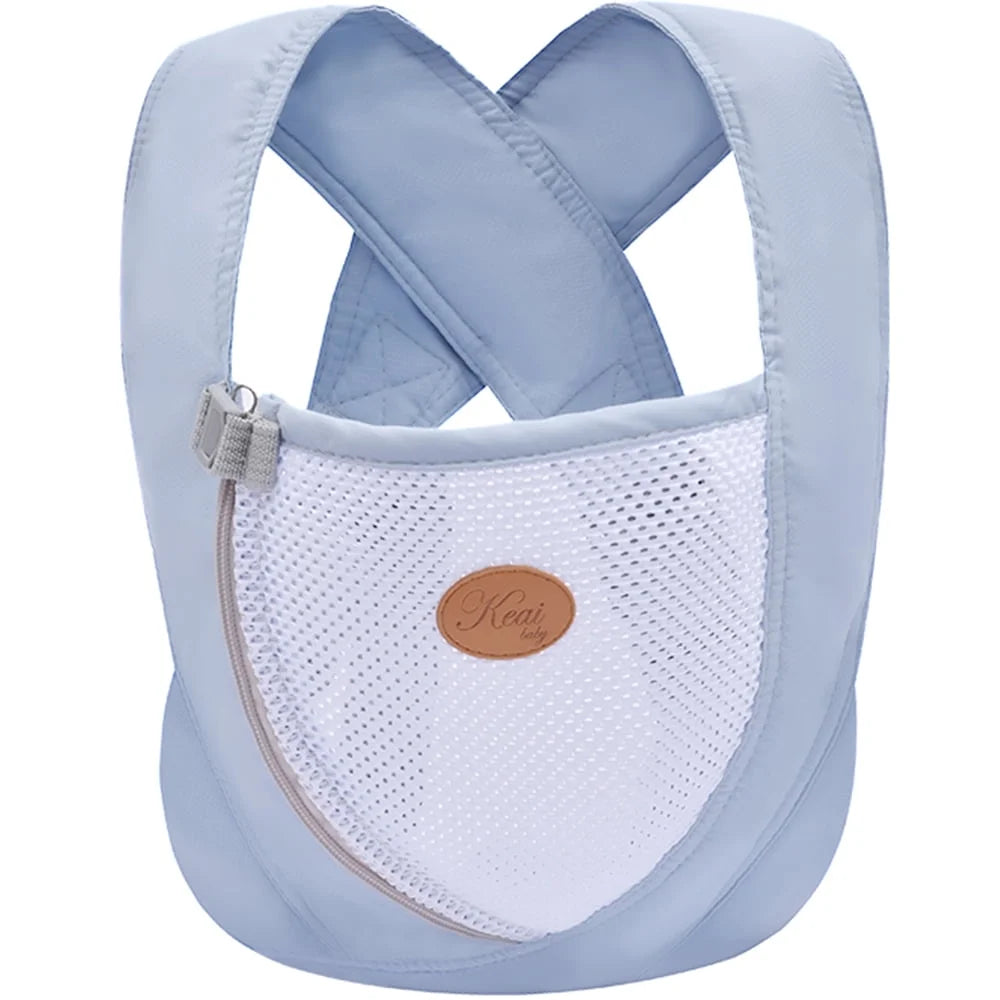 Baby Carrier Newborn to Toddler,4-In-1 Baby Ergonomic and Cozy Adjustable Lightweight Infant Carrier,Newborn Baby Carrier for 8-32 Lbs,Blue