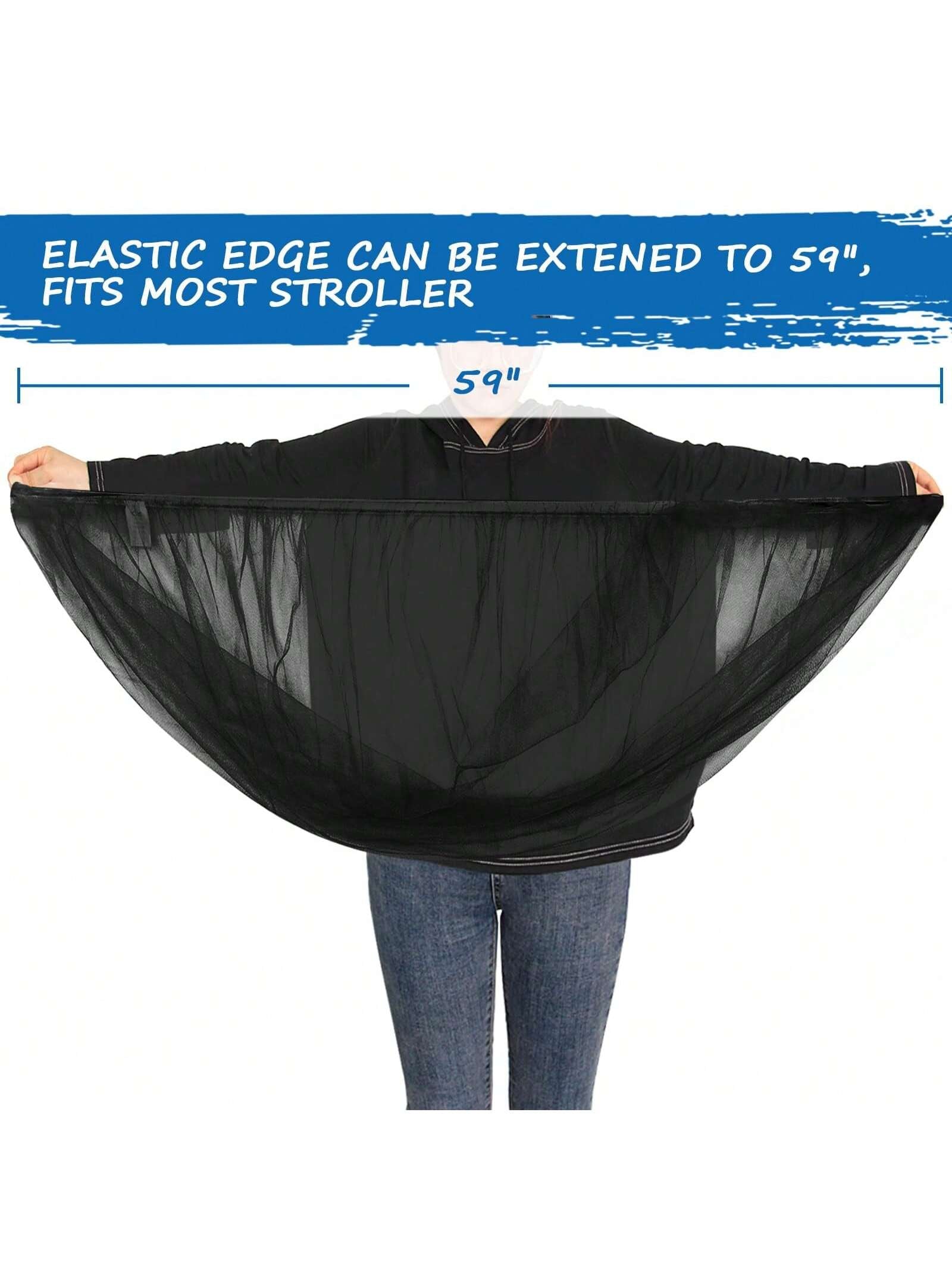 Portable & Durable Baby Mosquito Net – Fits Strollers, Bassinets, Cribs & Travel Cots, Lightweight Insect Protection for Infants